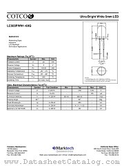 LC503PWN1-60Q datasheet pdf Marktech Optoelectronics