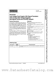 FXL5T244 datasheet pdf Fairchild Semiconductor