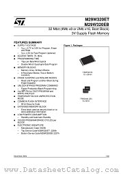 M29W320EB70N6 datasheet pdf ST Microelectronics