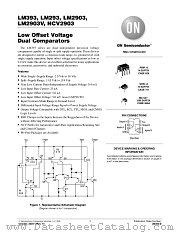 LM293DR2 datasheet pdf ON Semiconductor