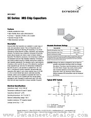 SC00080912 datasheet pdf Skyworks Solutions