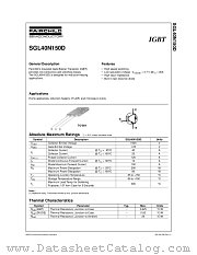 SGL40N150DTU datasheet pdf Fairchild Semiconductor