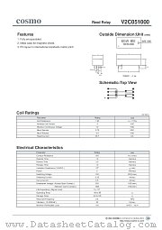 V2C051000 datasheet pdf Cosmo Electronics