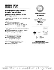 MJD210 datasheet pdf ON Semiconductor