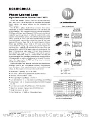MC74HC4046AD datasheet pdf ON Semiconductor