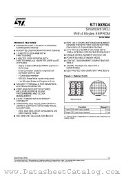 ST19XS04 datasheet pdf ST Microelectronics