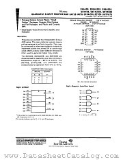 SNJ54S09W datasheet pdf Texas Instruments