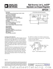 ADP3334ACPZ-REEL7 datasheet pdf Analog Devices