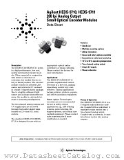HEDS-9711 datasheet pdf Agilent (Hewlett-Packard)