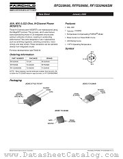RF1S50N06SM datasheet pdf Fairchild Semiconductor