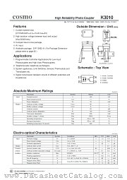 K3010 datasheet pdf Cosmo Electronics