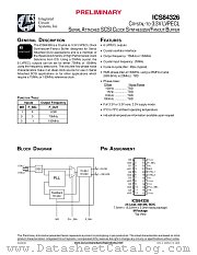 ICS84326 datasheet pdf Texas Instruments