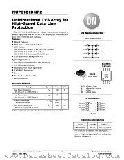 NUP6101 datasheet pdf ON Semiconductor