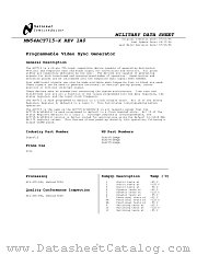 5962-9309702M2A(54ACT715-RLMQB) datasheet pdf National Semiconductor