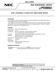 UPD8862 datasheet pdf NEC
