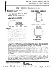 SNJ54LS669FK datasheet pdf Texas Instruments