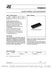 VNQ830-E datasheet pdf ST Microelectronics