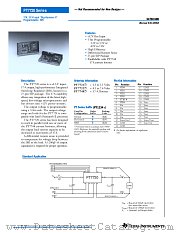 PT7722A datasheet pdf Texas Instruments