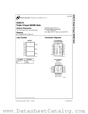 JM38510R75002SZA datasheet pdf National Semiconductor