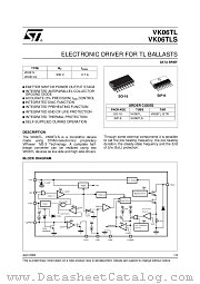 VK06TL datasheet pdf ST Microelectronics