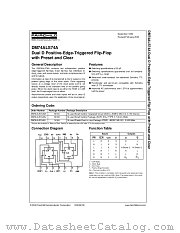 DM74ALS74AM datasheet pdf Fairchild Semiconductor