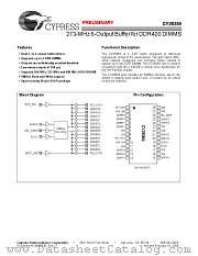 CY28359 datasheet pdf Cypress