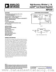ADP3338AKC-3.3-RL datasheet pdf Analog Devices