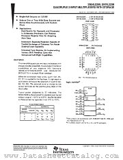 SN74LS399NSR datasheet pdf Texas Instruments