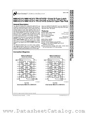 MM54C374J/883 datasheet pdf National Semiconductor