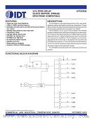 IDT23S09-1HPG datasheet pdf IDT