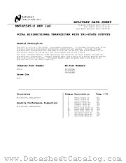 54F545DMQB datasheet pdf National Semiconductor