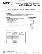 UPC24M07A datasheet pdf NEC
