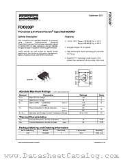 FDC638P_NL datasheet pdf Fairchild Semiconductor