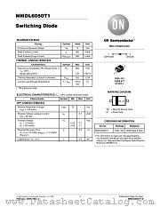 MMDL6050T1 datasheet pdf ON Semiconductor