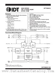 IDT7006L15PF datasheet pdf IDT