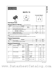 BAV70_L99Z datasheet pdf Fairchild Semiconductor