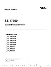 SE-17709 datasheet pdf NEC