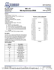 GS71116A datasheet pdf GSI Technology
