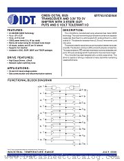 IDT74LVC4245ASO8 datasheet pdf IDT