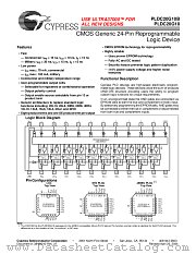 PLDC20G10-25PC datasheet pdf Cypress