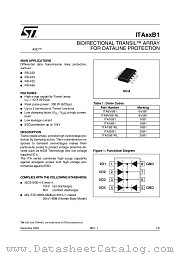 ITA6V5B1RL datasheet pdf ST Microelectronics
