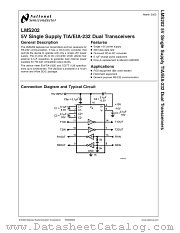 LMS202CMX datasheet pdf National Semiconductor