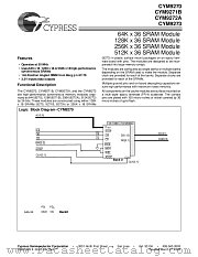 CYM9273PM-50C datasheet pdf Cypress