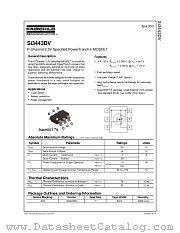 SI3443DV_NF073 datasheet pdf Fairchild Semiconductor