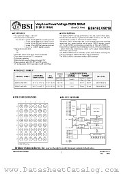 BS616LV8018 datasheet pdf Brilliance Semiconductor