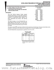 SN74AS4374BDWR datasheet pdf Texas Instruments