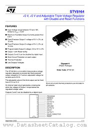 STV8164 datasheet pdf ST Microelectronics