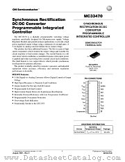 MC33470DW datasheet pdf ON Semiconductor