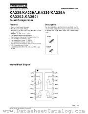 KA339ADTF datasheet pdf Fairchild Semiconductor