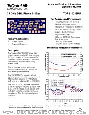 TGP2102-EPU datasheet pdf TriQuint Semiconductor
